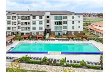 Tanning deck & private cabanas